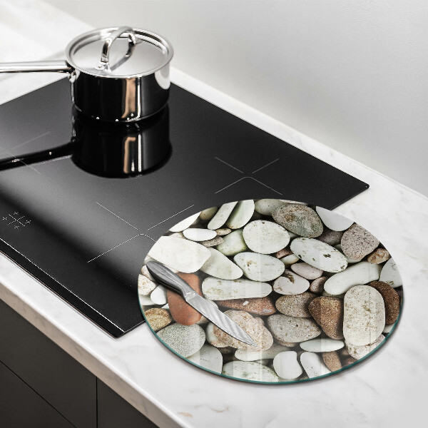 Skleněná deska do kuchyně Malé kameny pozadí