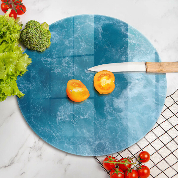 Skleněná deska do kuchyně Modrá voda