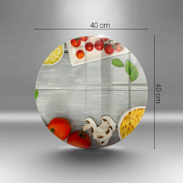 Skleněná deska do kuchyně Kuchyňské jídlo