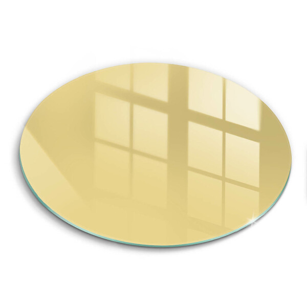 Skleněná deska do kuchyně Žlutá