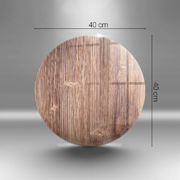 Skleněná deska do kuchyně Přírodní dřevo