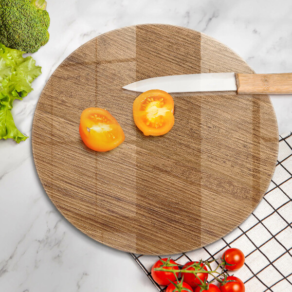 Skleněná deska do kuchyně Textura dřevěné desky