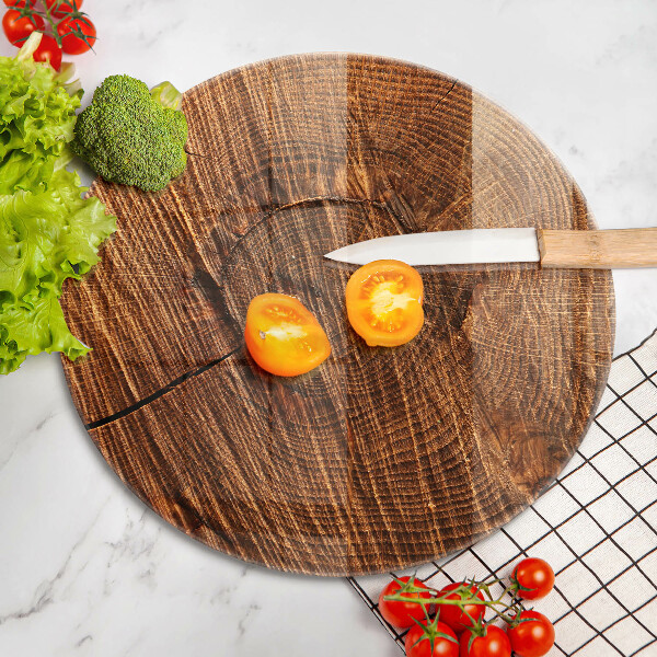 Skleněná deska do kuchyně Dřevěná konstrukce