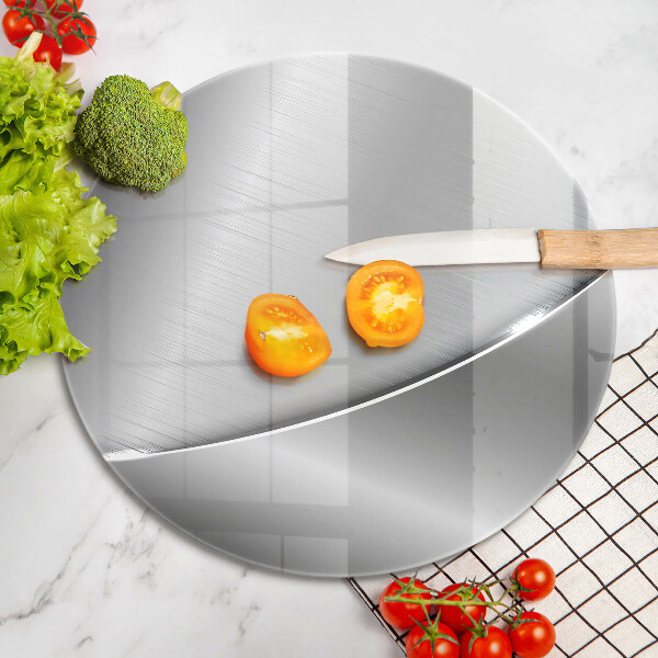 Skleněná deska do kuchyně Kovové tvary