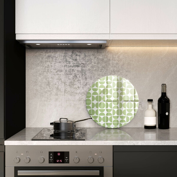 Skleněná deska do kuchyně Vzor boho tvarů