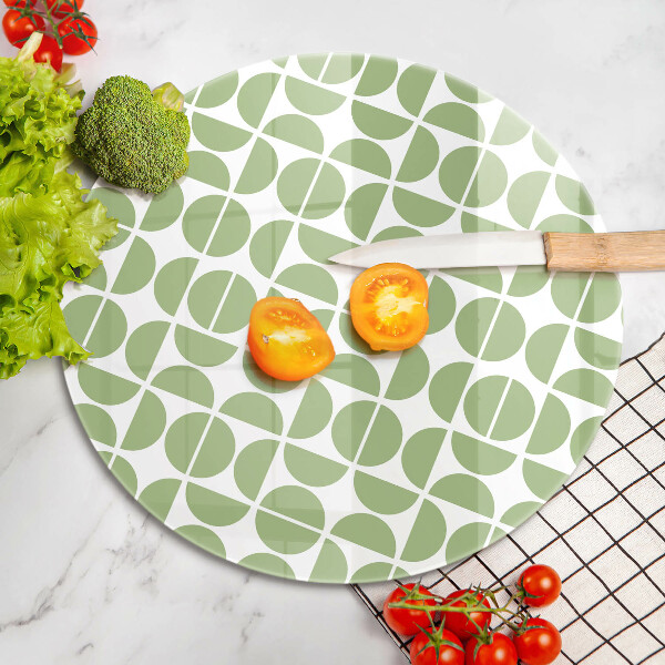 Skleněná deska do kuchyně Vzor boho tvarů