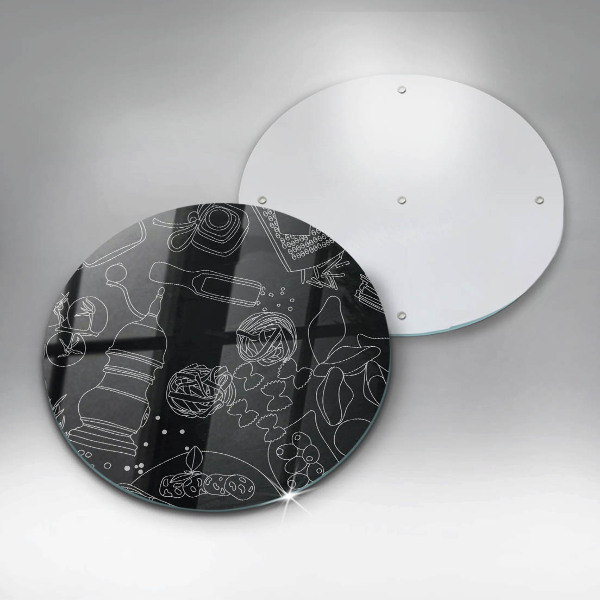 Skleněná deska do kuchyně Kuchyňské doplňky