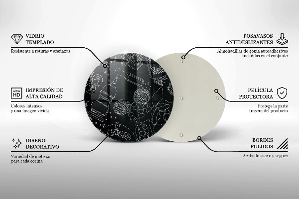 Skleněná deska do kuchyně Kuchyňské doplňky