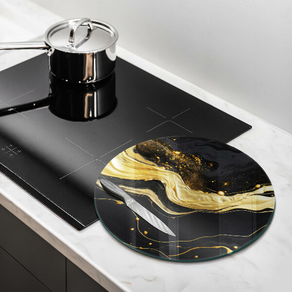 Skleněná deska do kuchyně Elegantní abstrakce