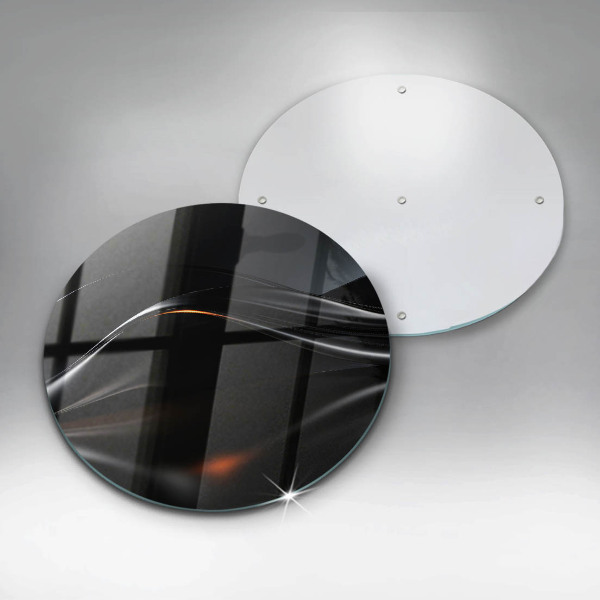 Skleněná deska do kuchyně Abstraktní 3d design