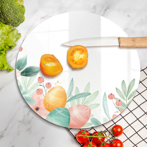 Skleněná deska do kuchyně Velikonoční vajíčka