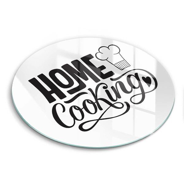 Skleněná deska do kuchyně Home cooking