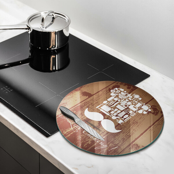 Skleněná deska do kuchyně I like cooking