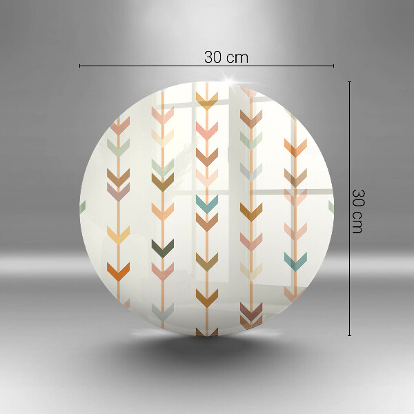 Skleněná krájecí deska Geometrické prvky