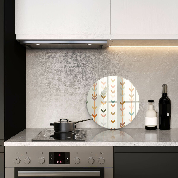 Skleněná krájecí deska Geometrické prvky