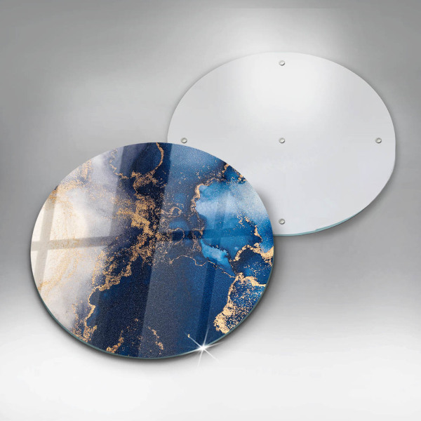 Skleněná krájecí deska Elegantní pozadí a zlato