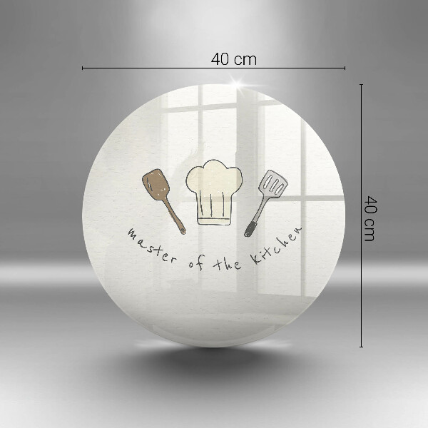 Skleněná krájecí deska Master of the kitchen