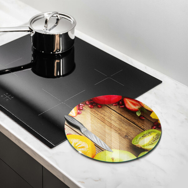 Skleněná krájecí deska Čerstvé ovoce