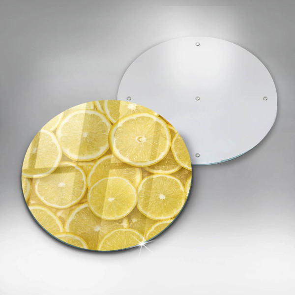 Skleněná deska do kuchyně Citronové ovoce