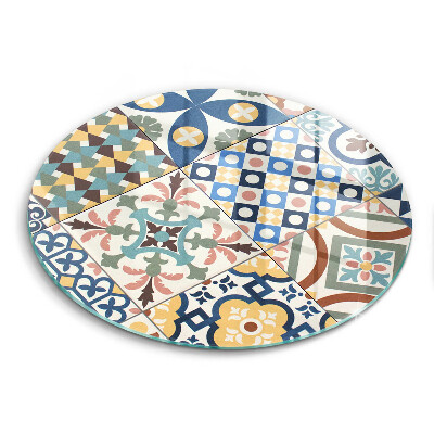 Skleněná deska do kuchyně Dekorativní dlaždice