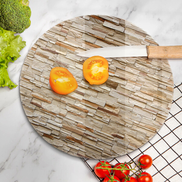 Skleněná deska do kuchyně Textura dekorativních kamenů