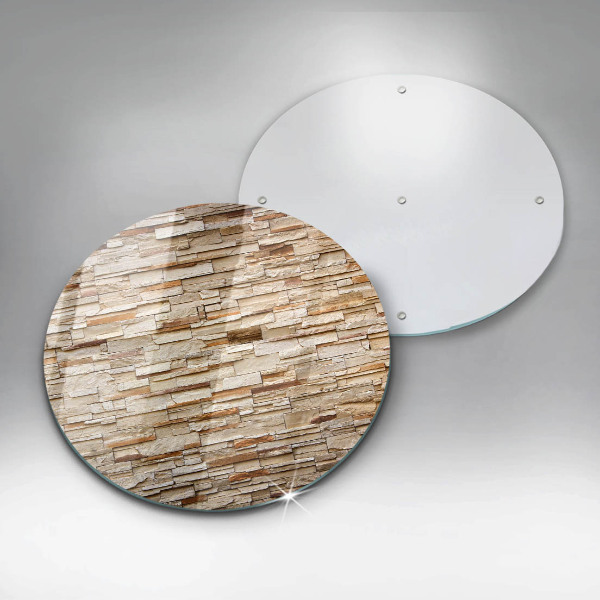 Skleněná deska do kuchyně Textura dekorativních kamenů