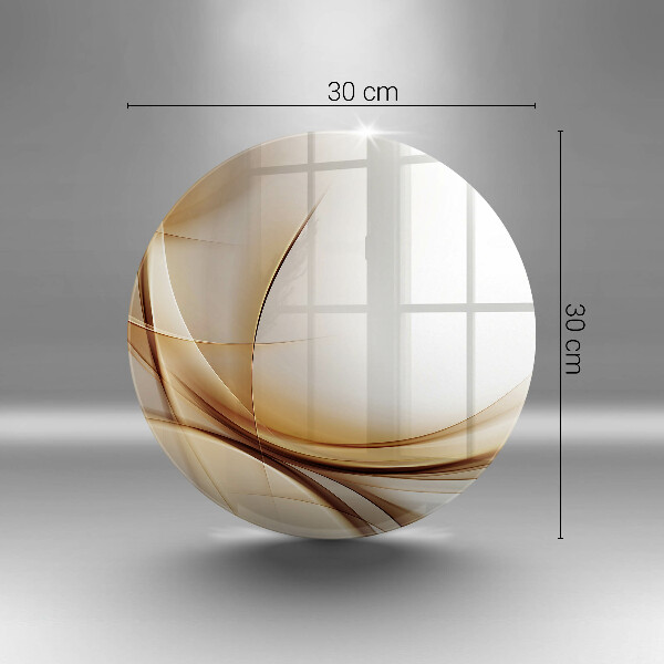 Skleněná deska do kuchyně Abstraktní tvary