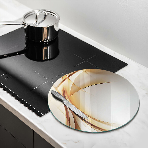 Skleněná deska do kuchyně Abstraktní tvary