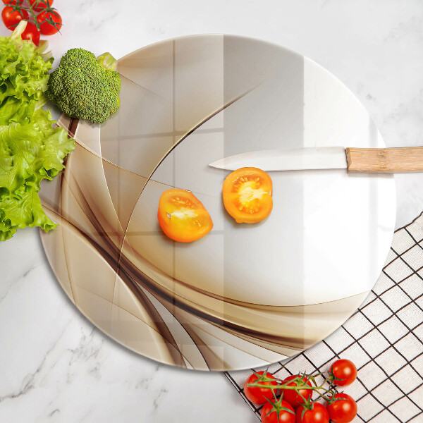 Skleněná deska do kuchyně Abstraktní tvary