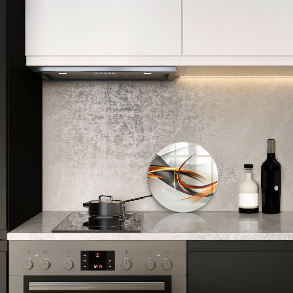 Skleněná deska do kuchyně Moderní tvary