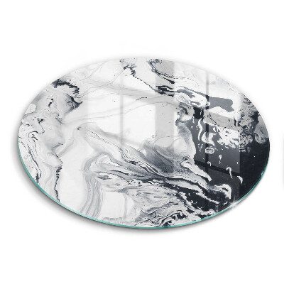 Skleněná deska do kuchyně Inkoustová abstrakce