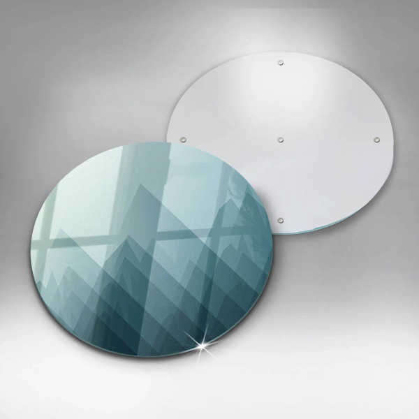 Skleněná deska do kuchyně Abstraktní hory