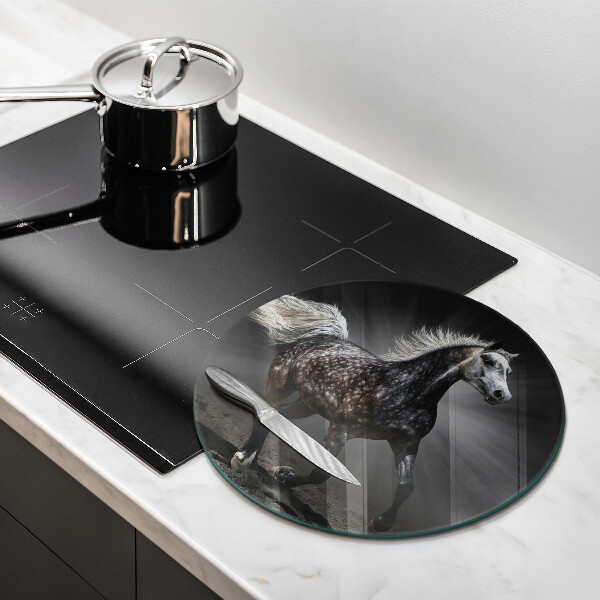 Skleněná deska do kuchyně Kůň cválající