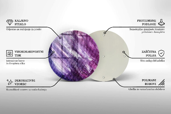 Skleněná deska do kuchyně Malování abstrakce