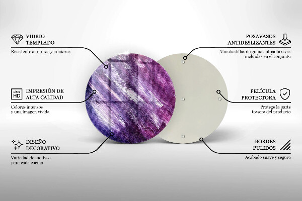 Skleněná deska do kuchyně Malování abstrakce