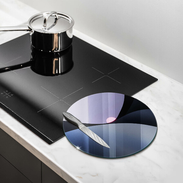 Skleněná deska do kuchyně Abstraktní tvary