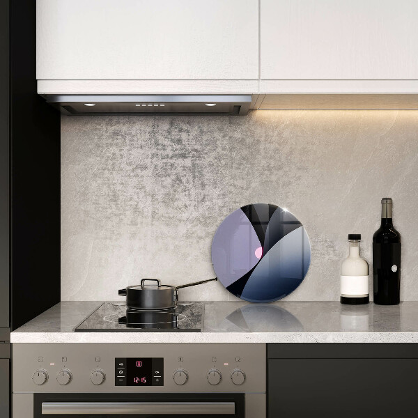 Skleněná deska do kuchyně Abstraktní tvary