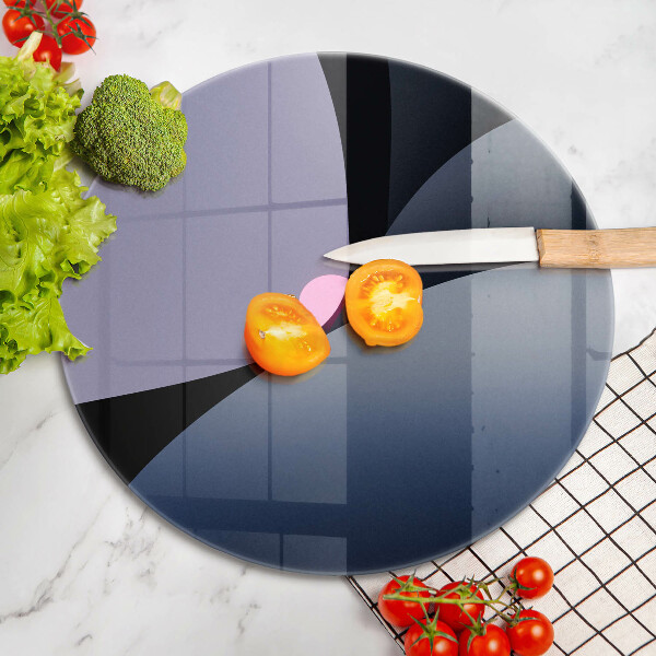 Skleněná deska do kuchyně Abstraktní tvary