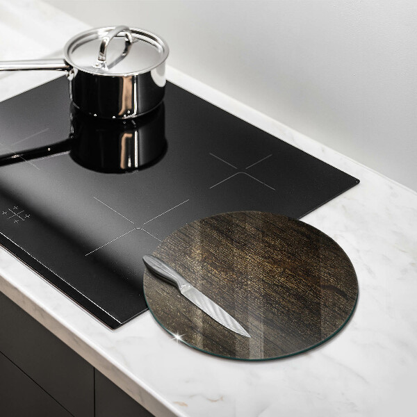 Skleněná deska do kuchyně Textura dřevěné kůry