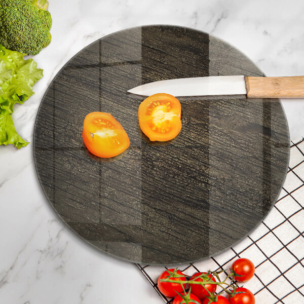 Skleněná deska do kuchyně Textura dřevěné kůry