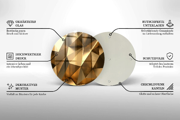 Skleněná deska do kuchyně Struktura abstrakce pozadí