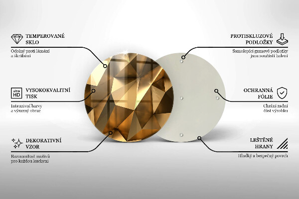 Skleněná deska do kuchyně Struktura abstrakce pozadí