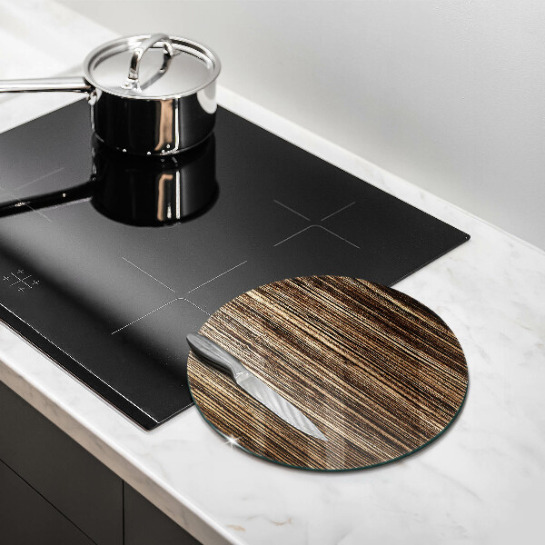 Skleněná deska do kuchyně Textura dřeva