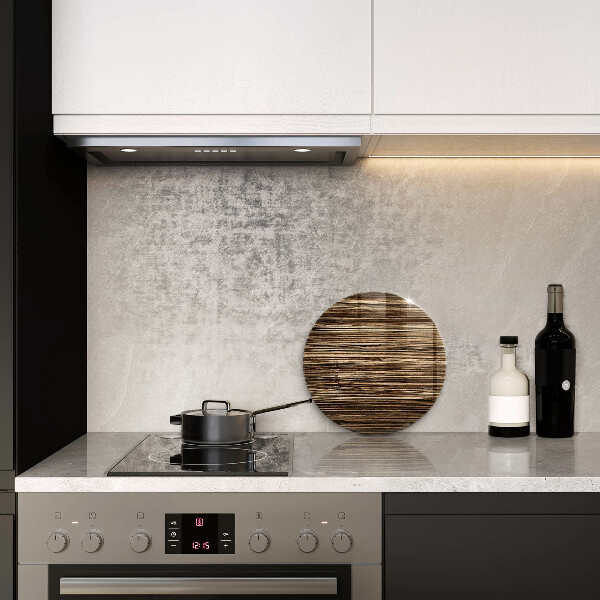 Skleněná deska do kuchyně Textura dřeva