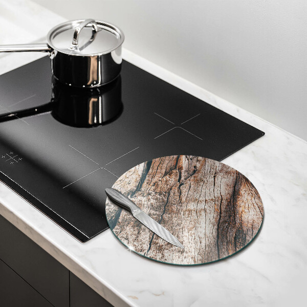 Skleněná deska do kuchyně Dřevěná konstrukce