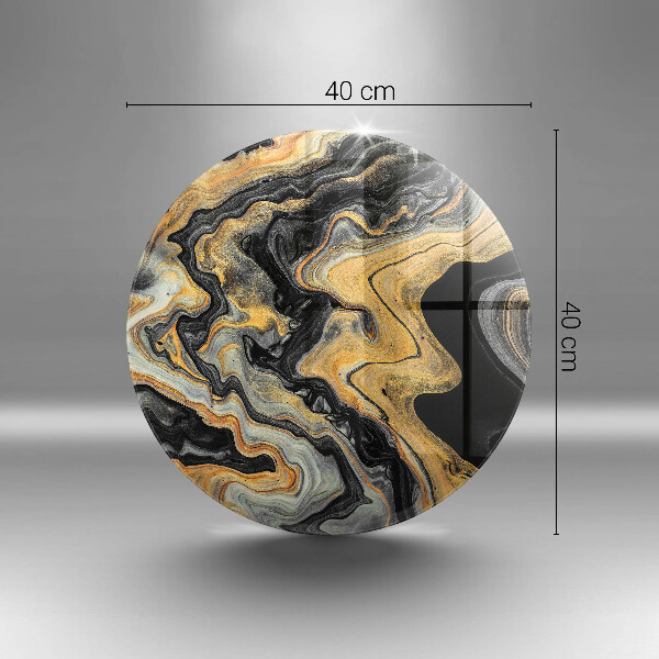 Skleněná deska do kuchyně Abstraktní struktura