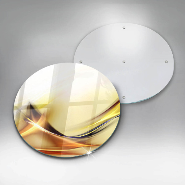 Skleněná deska do kuchyně Abstraktní linie světla