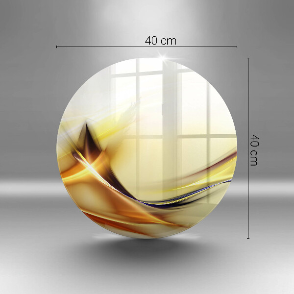 Skleněná deska do kuchyně Abstraktní linie světla