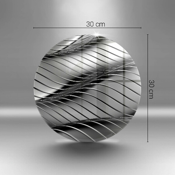 Skleněná deska do kuchyně 3d kovová konstrukce