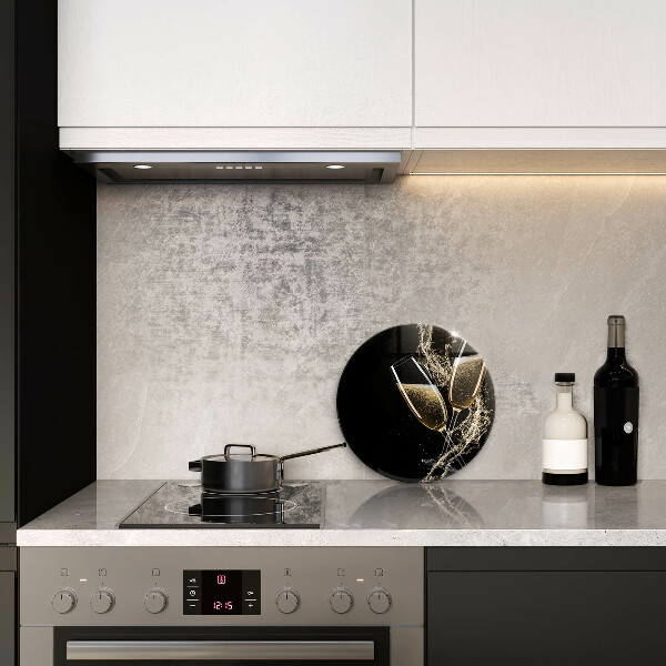 Skleněná deska do kuchyně Sklenice šampaňského